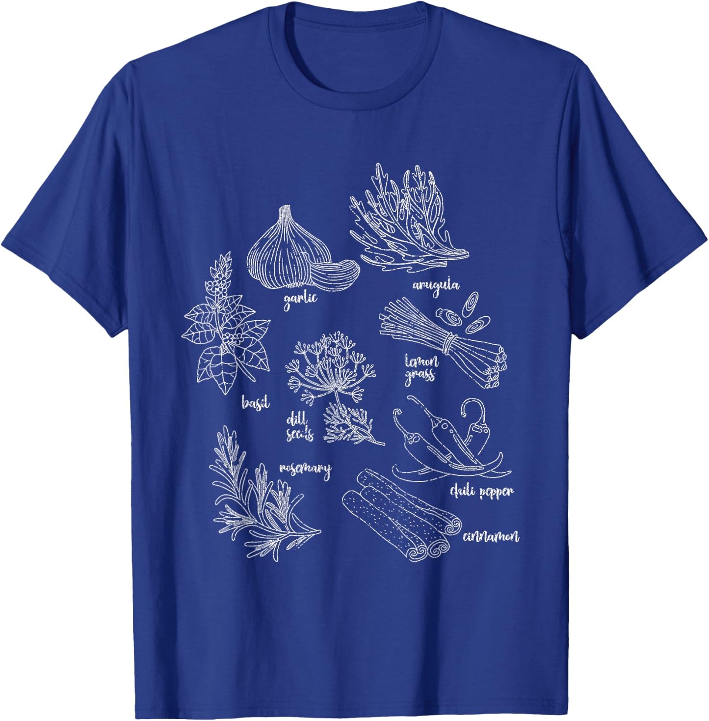 Herbs Garden Gift Gardener T-Shirt - T-Shirt | Royal