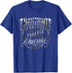 Chicano Forever Forever Chicano In Lowrider Script T-Shirt - T-Shirt | Royal