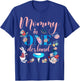 Alice in ONEderland Family Mommy Of The Birthday Girl T-Shirt - T-Shirt | Royal