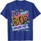 Retro Vintage 70's Baby 80's Made Me Nostalgia Classic T-Shirt - T-Shirt | Royal
