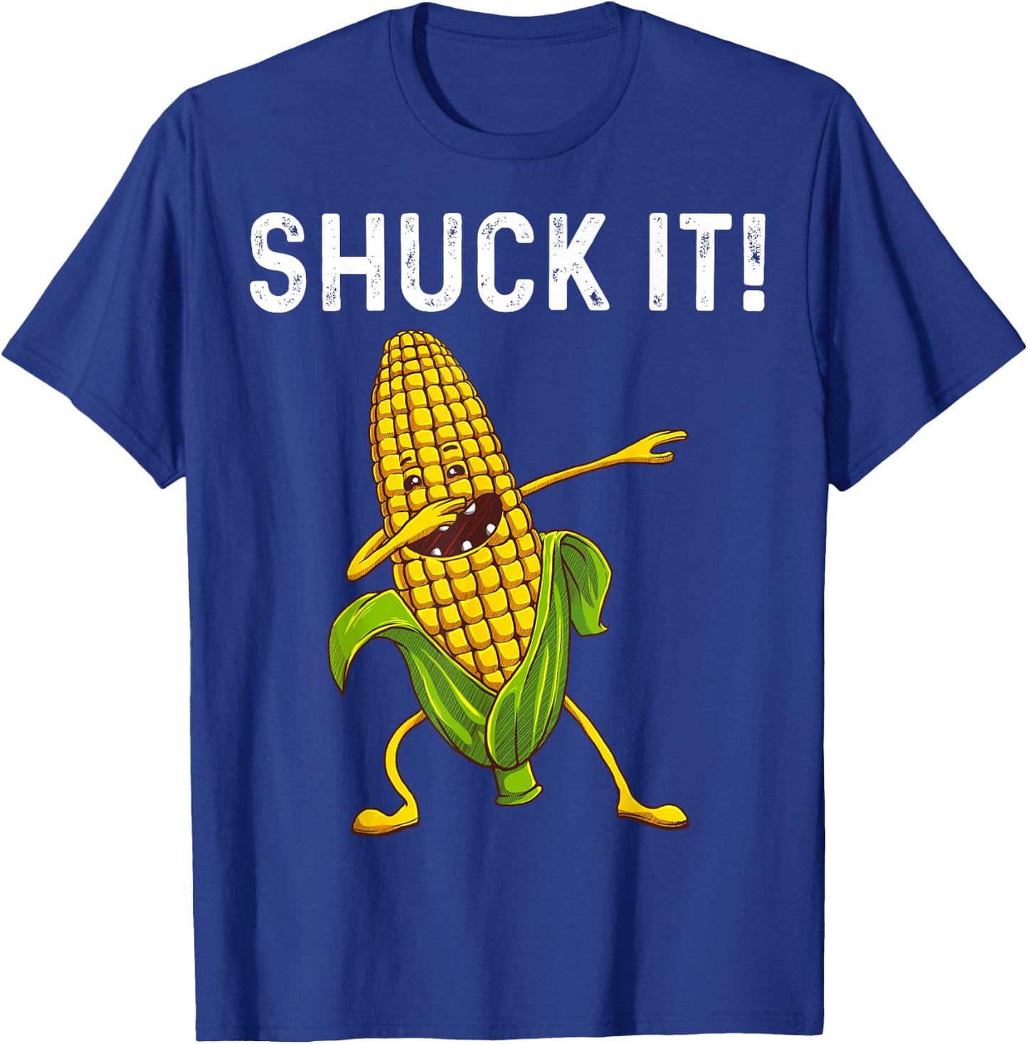 Funny Corn Gift Women Corn On The Cob Costume Farmer T-Shirt - T-Shirt | Royal