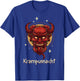 Krampus Night Merry Krampus Demon Eve Ugly Christmas Sweater T-Shirt - T-Shirt | Royal