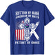 Scottish By Blood American By Birth Patriot By Choice T-Shirt - T-Shirt | Royal