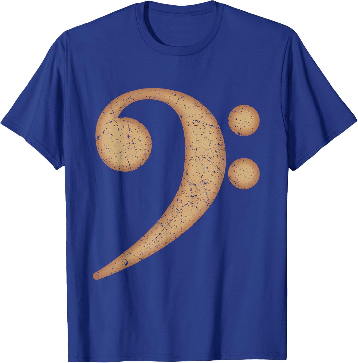 Best Bass Player Gift | Clef Guitar Bassist Women T-Shirt - T-Shirt | Royal