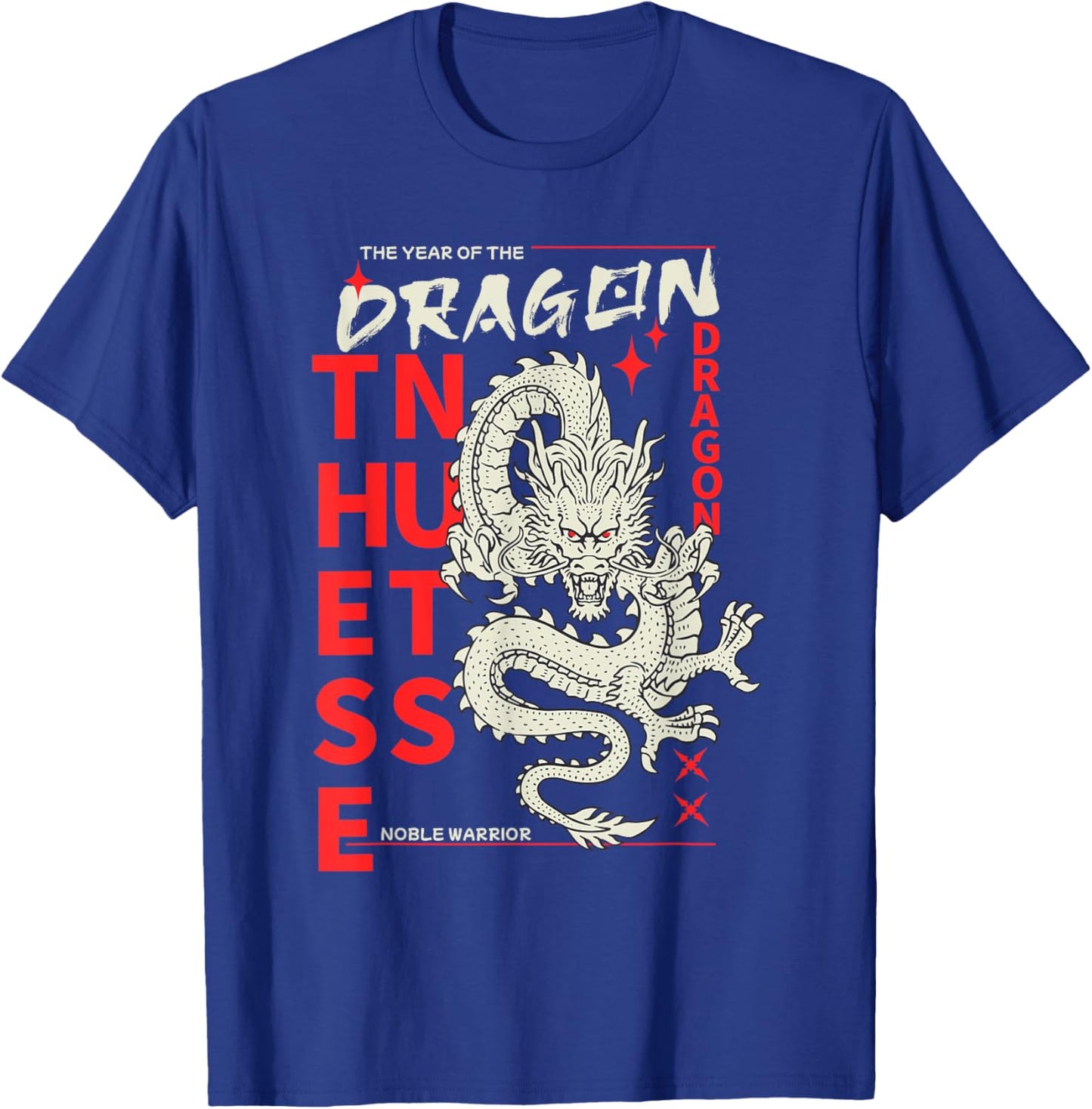 The Year Of The Dragon Funny Adult Humor Nuts Joke Birthday T-Shirt - T-Shirt | Royal