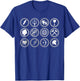 Greek Gods and Goddesses of Olympus Greek Mythology T-Shirt - T-Shirt | Royal
