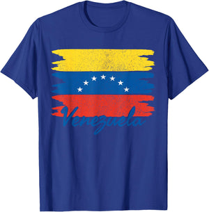 Venezuelan Pride Flag T-Shirt - T-Shirt | Royal