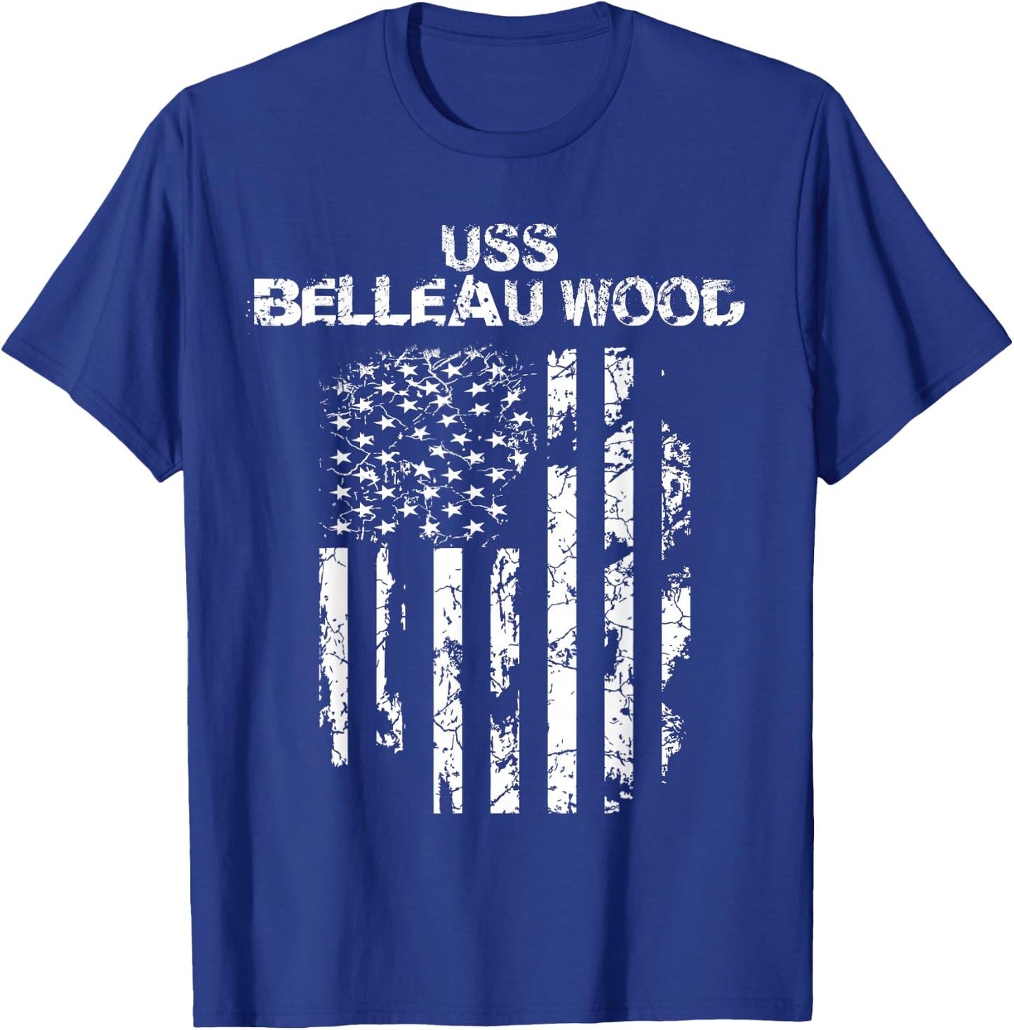USS Belleau Wood Veteran T-Shirt - T-Shirt | Royal