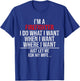 Funny Firefighter Husband Just Ask My Wife Firefighter Gift T-Shirt - T-Shirt | Royal