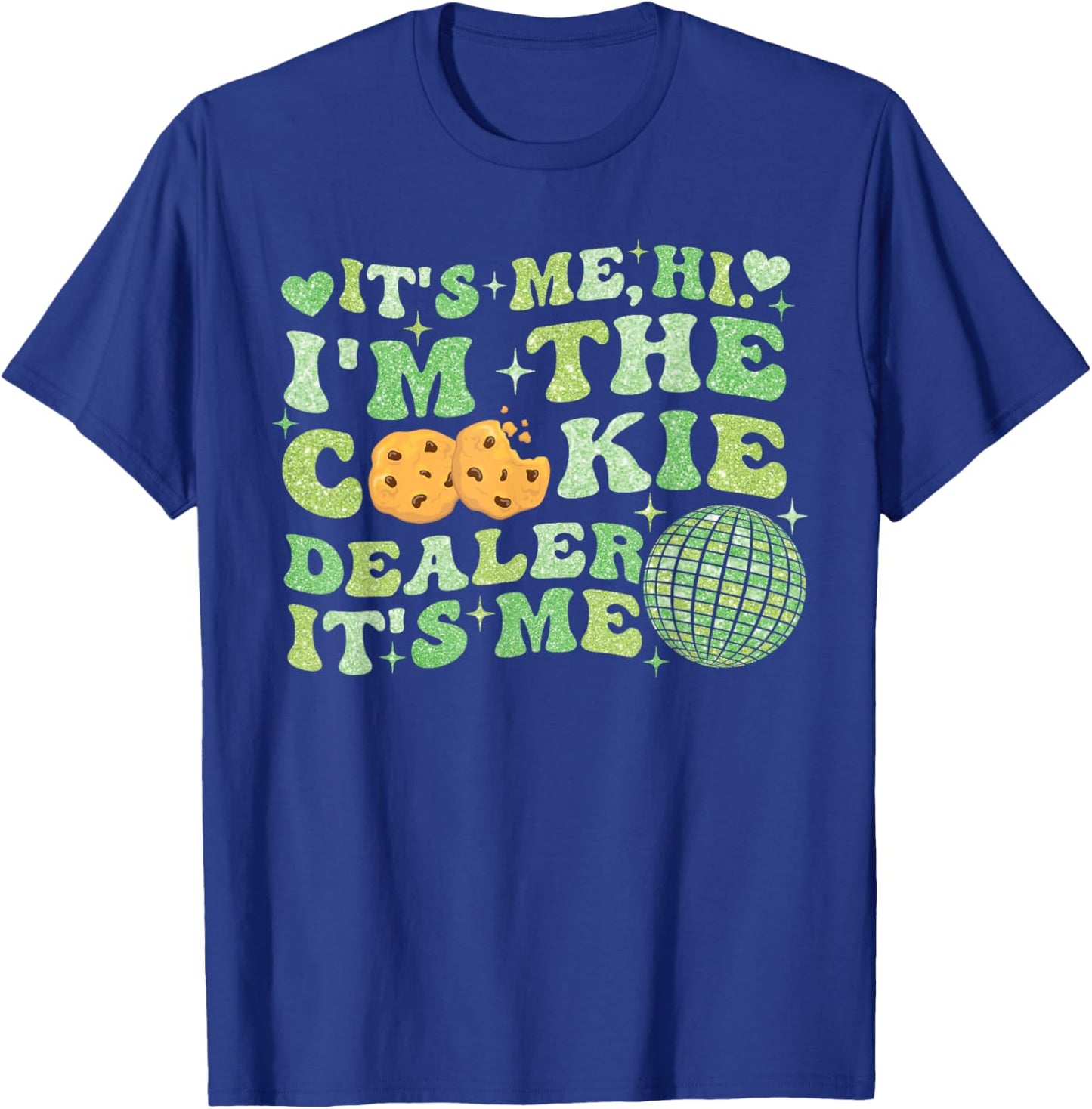 It's Me Hi Im The Cookie Dealer Funny Scouting Women Girls T-Shirt - T-Shirt | Royal