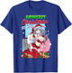 Animerry Christmas Cute Anime Girl Santa Claus Dress Costume T-Shirt - T-Shirt | Royal