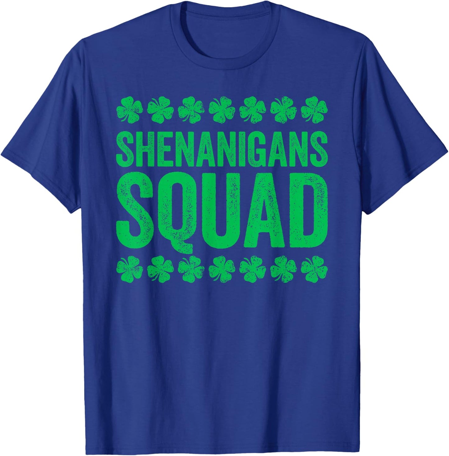 Shenanigans Squad Shirt Irish Men Women Kids St Patricks Day T-Shirt - T-Shirt | Royal