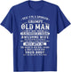 I'm A Spoiled Grumpy Old Man - Awesome Wife Born In October T-Shirt - T-Shirt | Royal