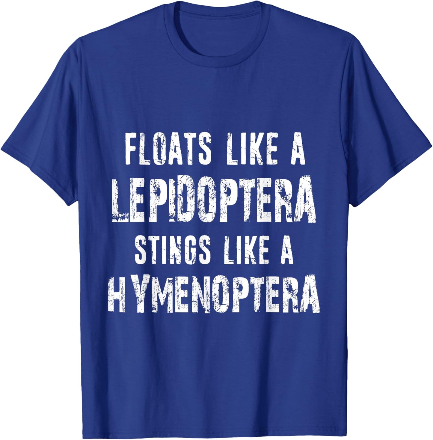 Entomology Gift - Insect Collector Bug Lepidoptera Lover T-Shirt - T-Shirt | Royal