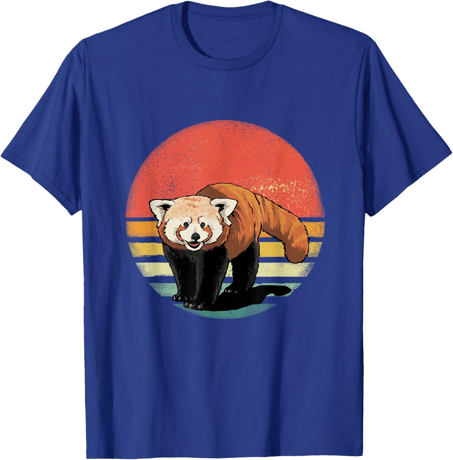 Red Panda Shirt Retro Red Panda Zoo Animal Red Panda Lover T-Shirt - T-Shirt | Royal