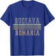 Retro Suceava Romania T-Shirt - T-Shirt | Royal