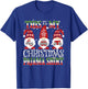 This Is My Christmas Pajama Shirt Gnome Hangin With Gnomies T-Shirt - T-Shirt | Royal