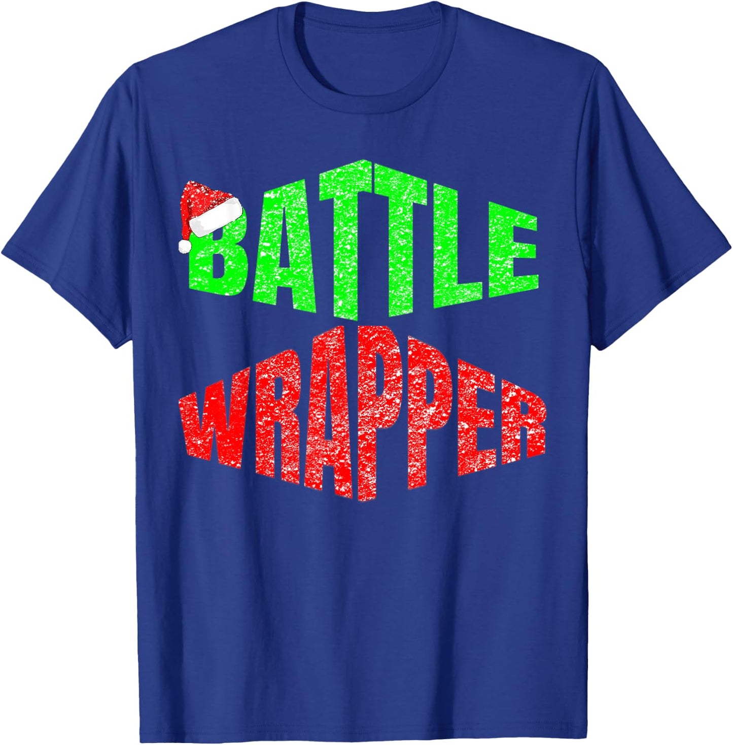 Funny Battle Wrapper Christmas Rap Cool Seasonal T-Shirt - T-Shirt | Royal