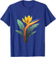 Bird of Paradise Plant Flower T-Shirt - T-Shirt | Royal