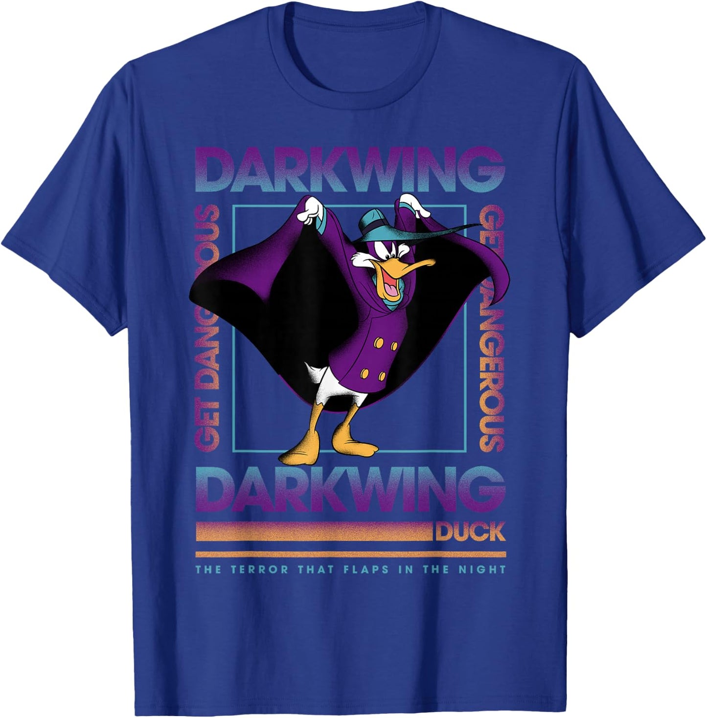 Disney Darkwing Duck Get Dangerous Square T-Shirt - T-Shirt | Royal