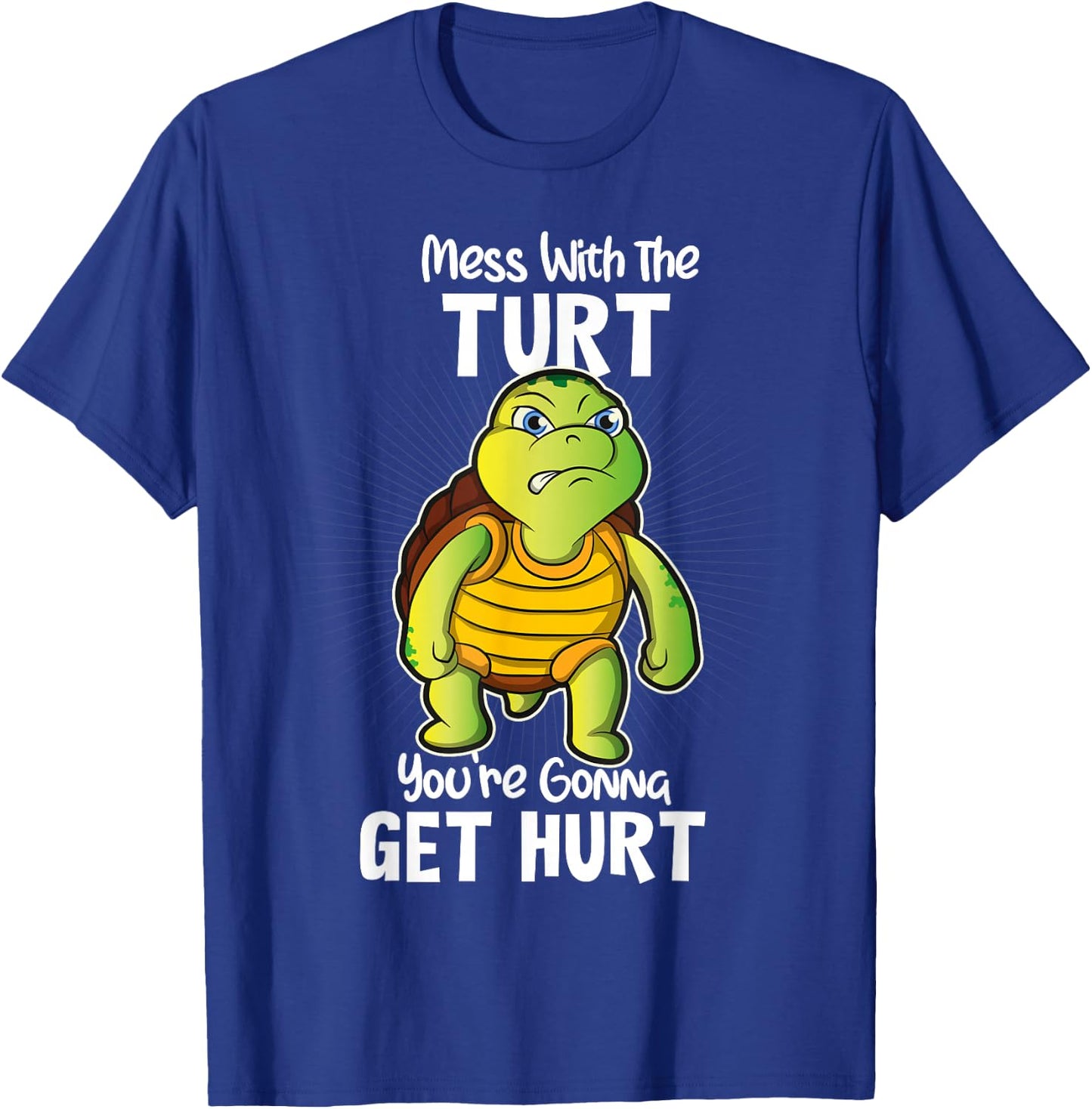 Turtle Shirt Gift Women & Kids Fun Tortoise Turtles T-Shirt - T-Shirt | Royal