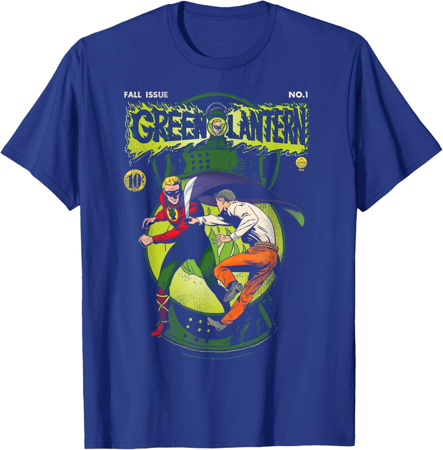 DC Comics The Green Lantern Issue No 1 T-Shirt - T-Shirt | Royal