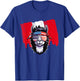 Peruvian American Peru USA Flag Patriotic Llama July 4th T-Shirt - T-Shirt | Royal