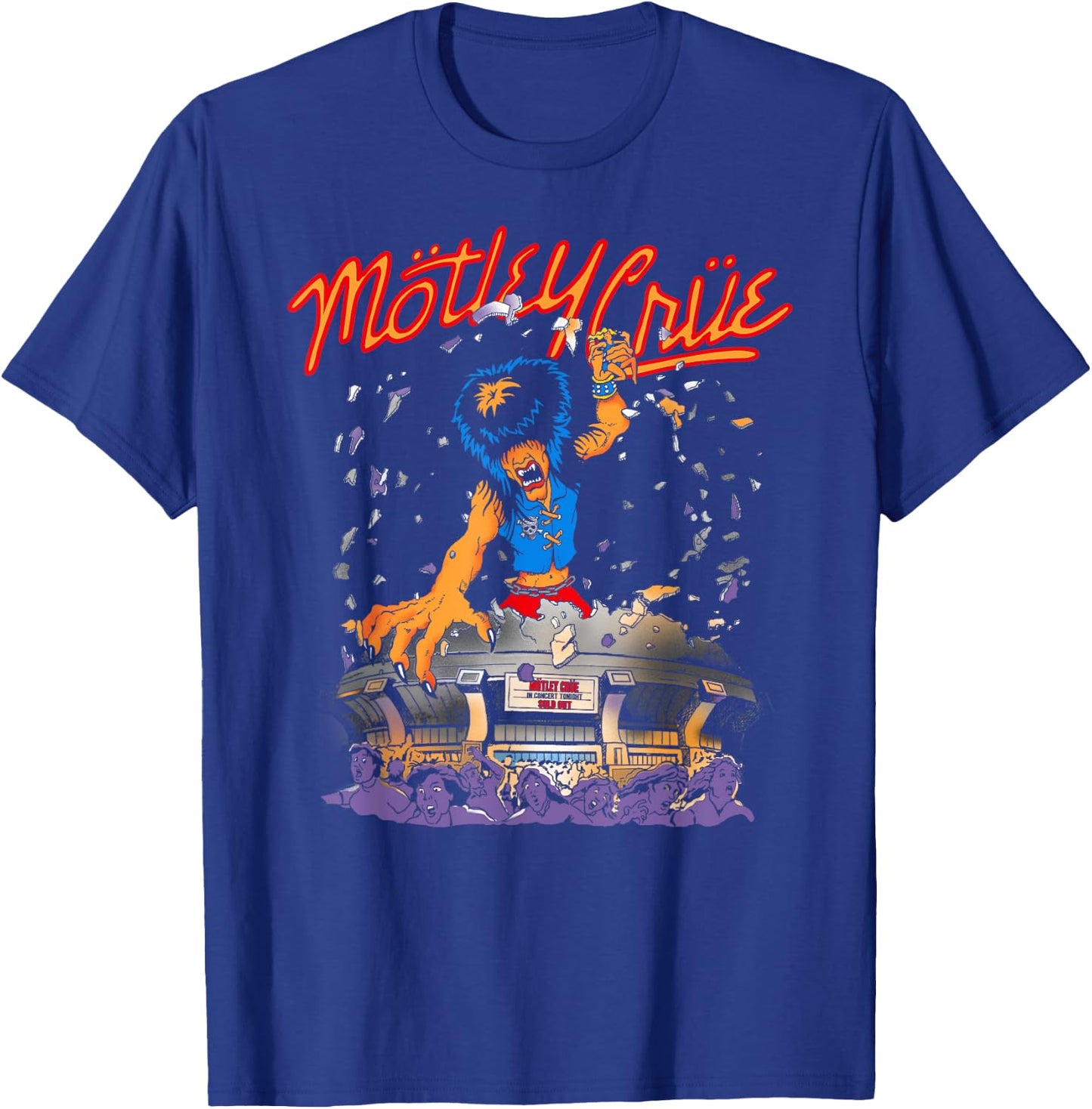 Mötley Crüe - Allister King Kong America T-Shirt - T-Shirt | Royal
