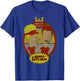 Beavis and Butt-Head Burger World Circle Frame Poster T-Shirt - T-Shirt | Royal