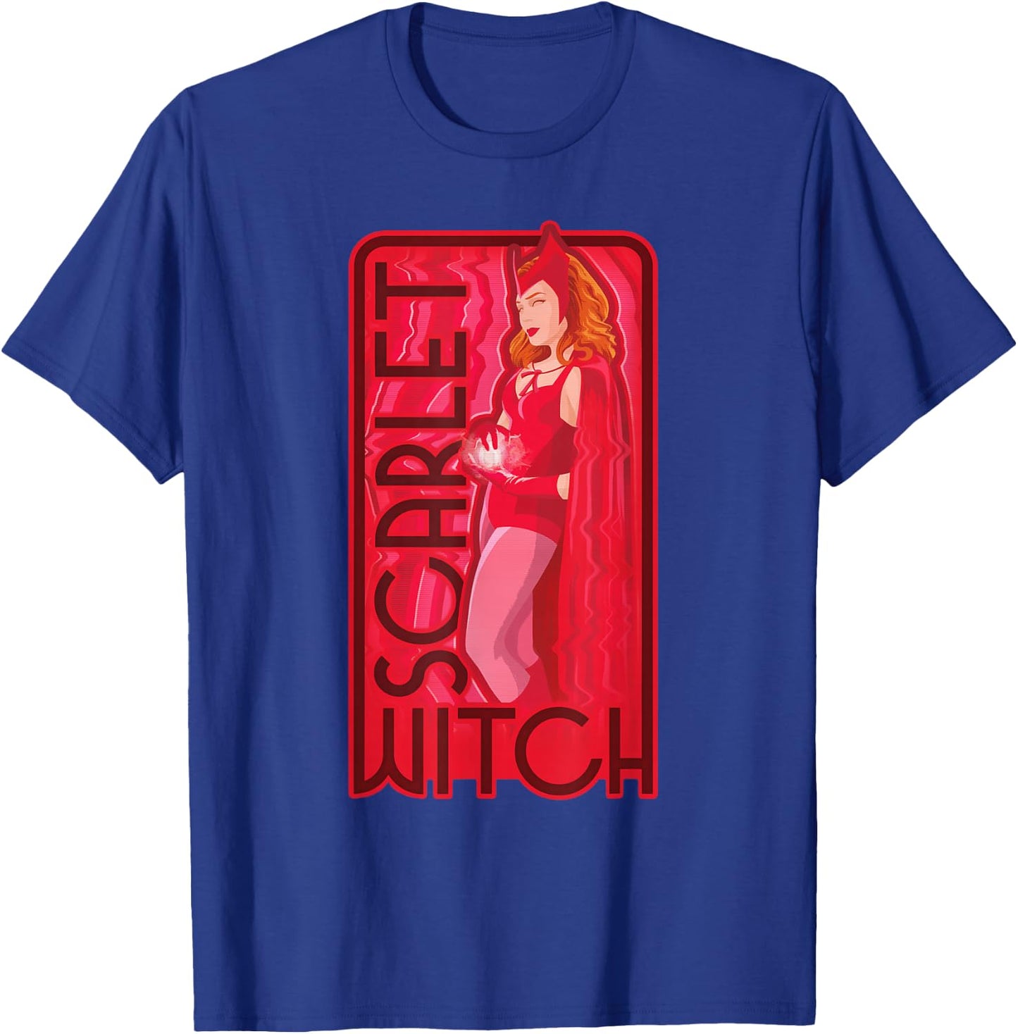 Marvel WandaVision Scarlet Witch Super Hero T-Shirt - T-Shirt | Royal