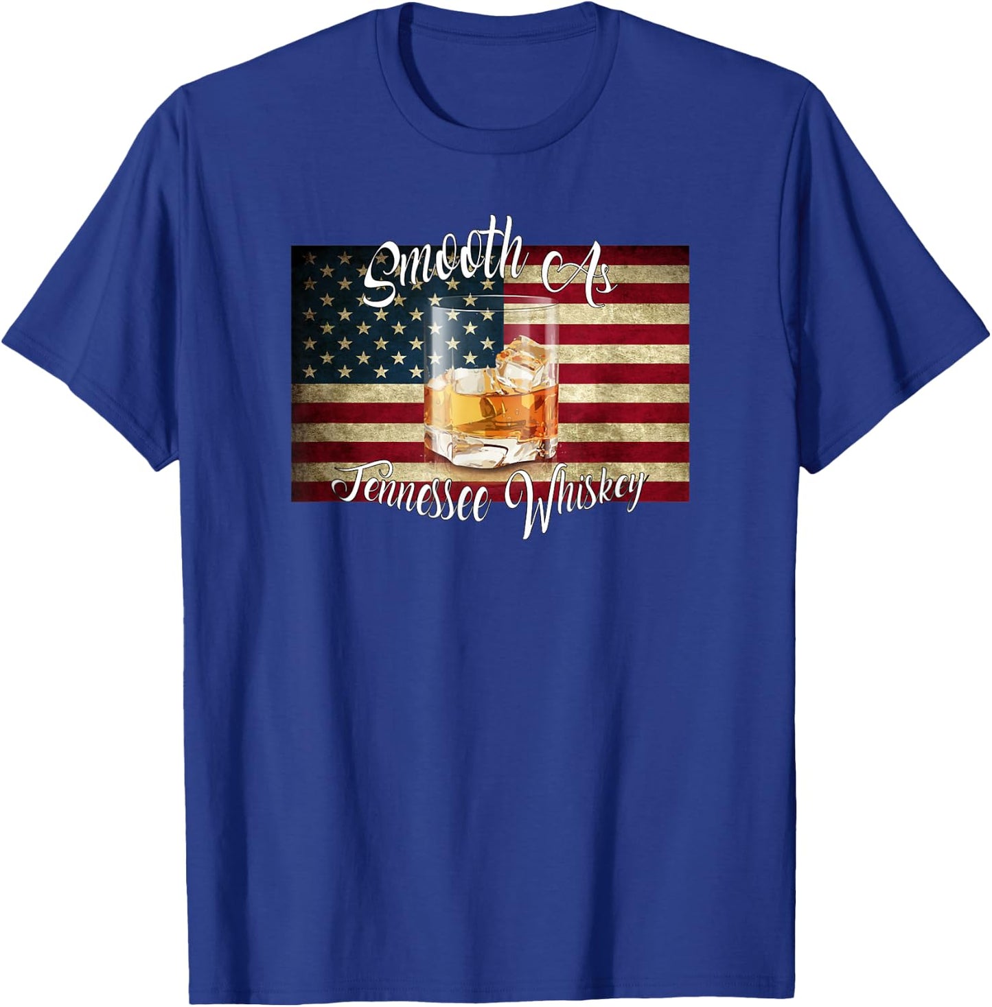 Smooth As Tennessee Whiskey T-Shirt - T-Shirt | Royal