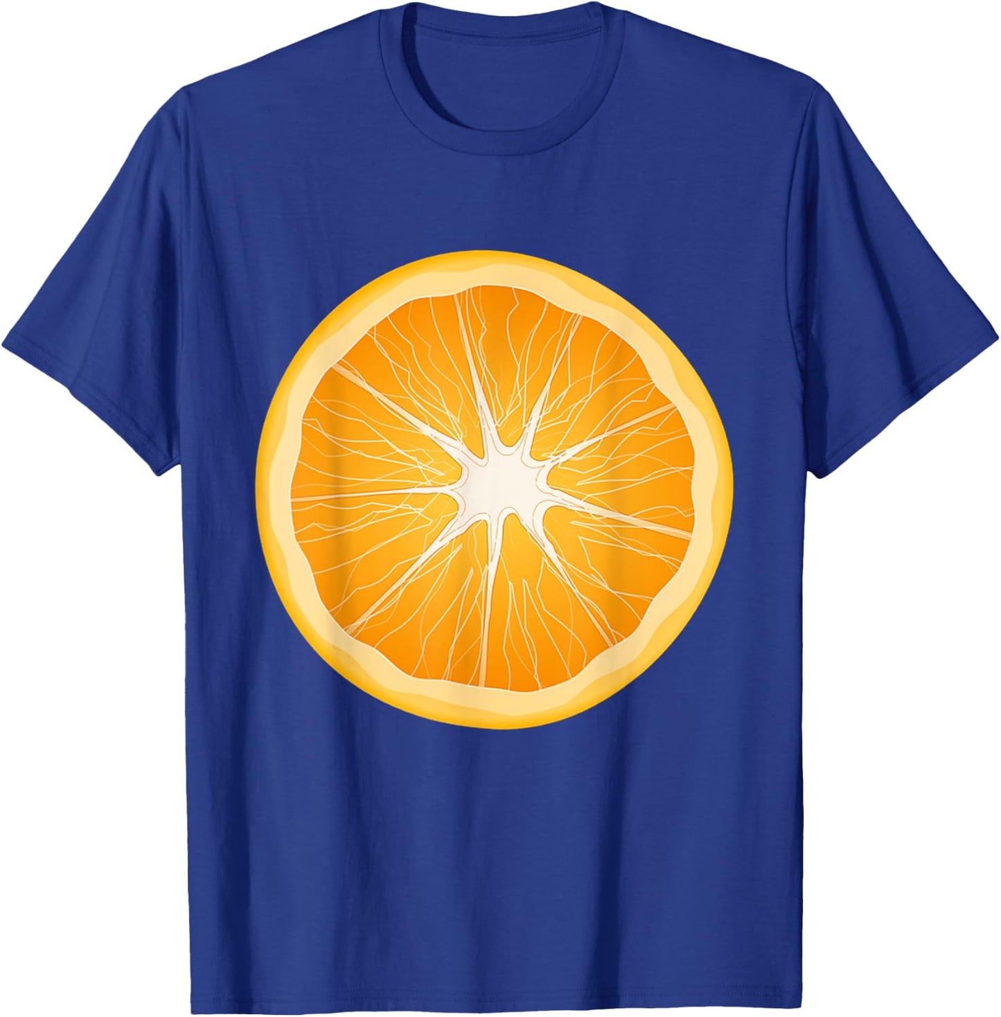 Orange Costume Easy Matching Group Halloween Men Women T-Shirt - T-Shirt | Royal