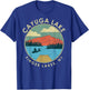 Cayuga Lake Finger Lakes NY New York T-Shirt - T-Shirt | Royal