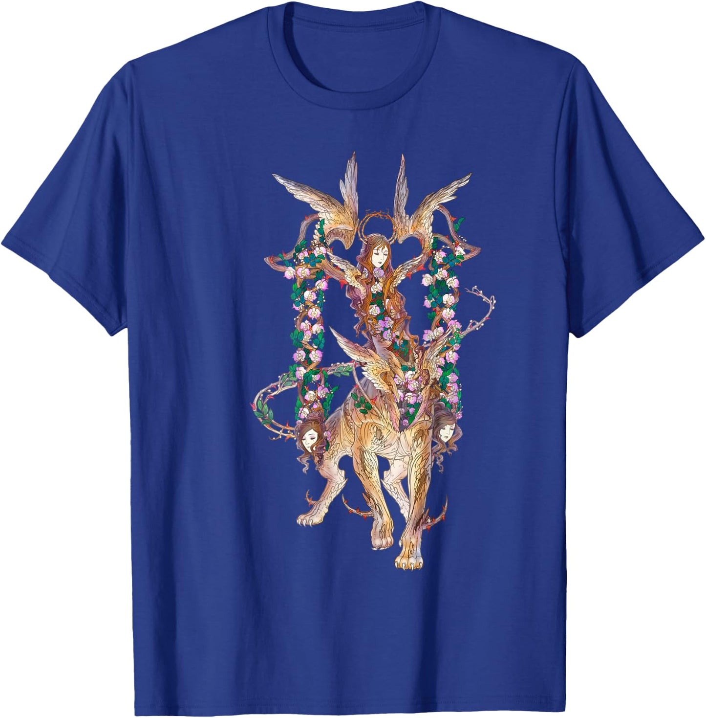 Fantasy art Greek Mythology Sphinx T-Shirt - T-Shirt | Royal