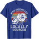 Vintage Rose Apothecary Locally Sourced Rose Lovers Gift T-Shirt - T-Shirt | Royal