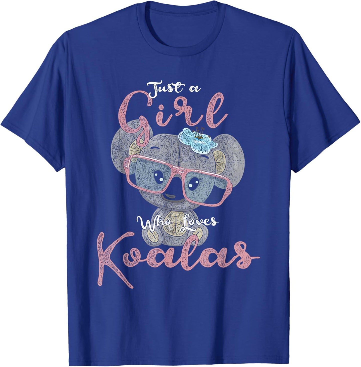 Just A Girl Who Loves Koala T-Shirt - T-Shirt | Royal