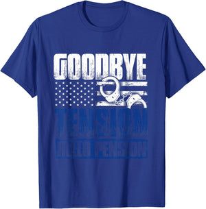 Funny Retired Policeman Gift Law Enforcement Police T-Shirt - T-Shirt | Royal