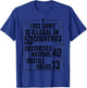 Funny This Shirt Is Illegal In 53 Countries Gift Men Women T-Shirt - T-Shirt | Royal