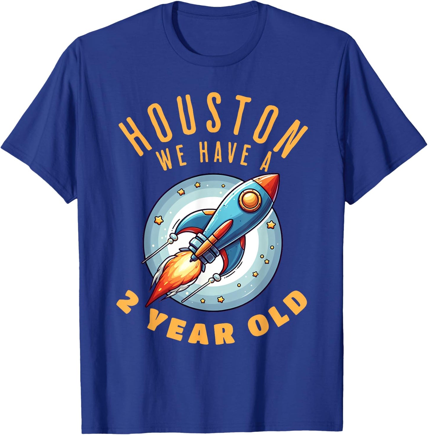 Houston, we have a 2 year old funny T-Shirt - T-Shirt | Royal