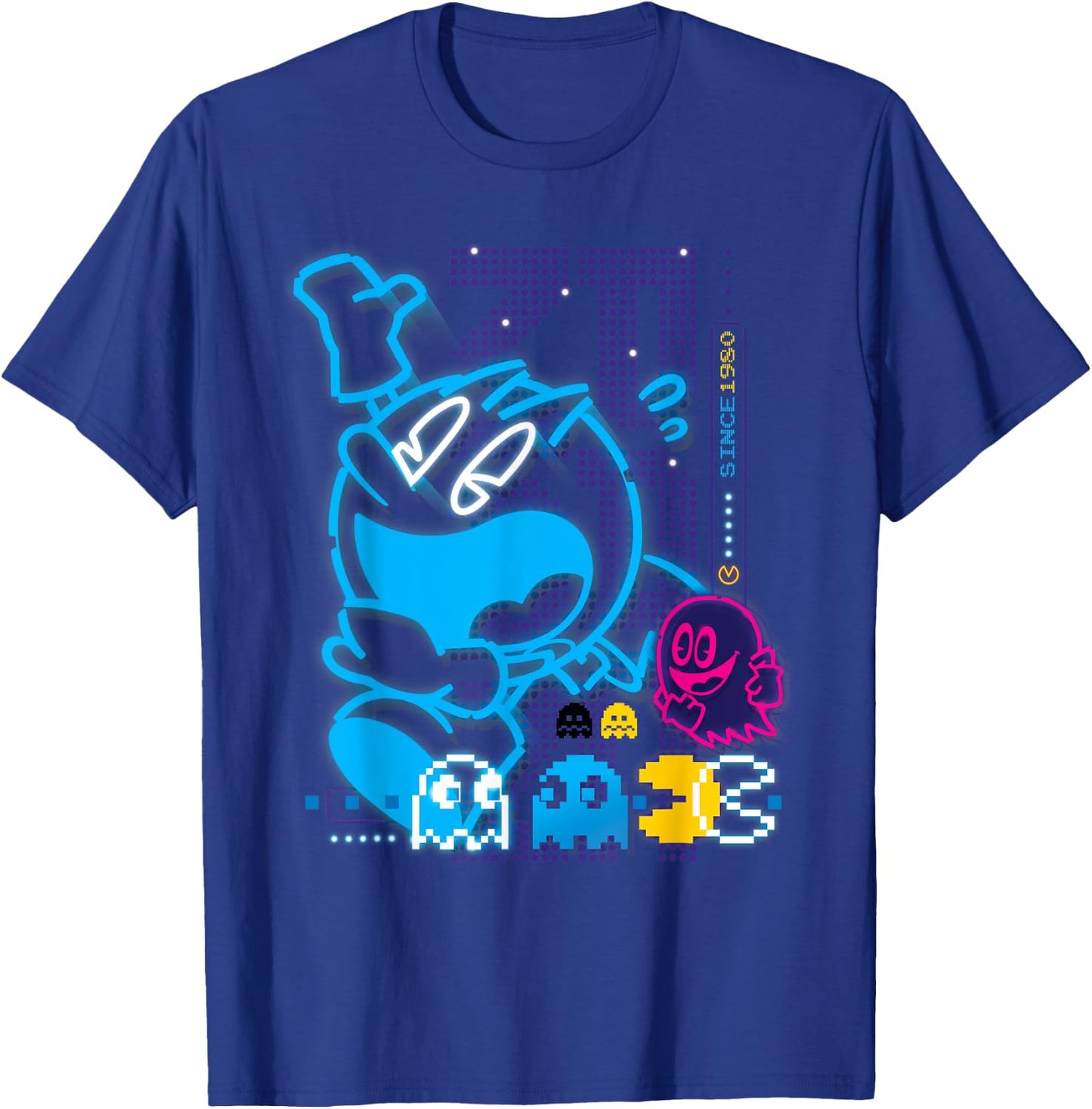 Pac-man T-Shirt - T-Shirt | Royal