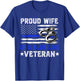 Wife of a Retired Police Officer Proud Retiring Cop Wife T-Shirt - T-Shirt | Royal