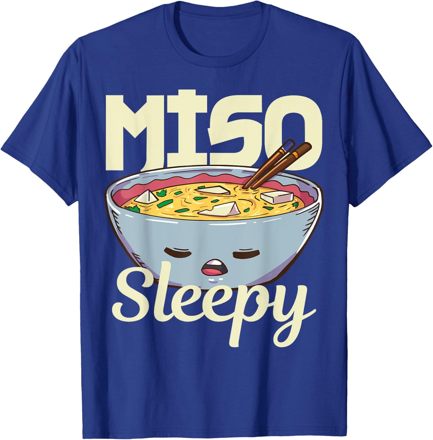Miso Anime Japanese Food Lover Gift T-Shirt - T-Shirt | Royal