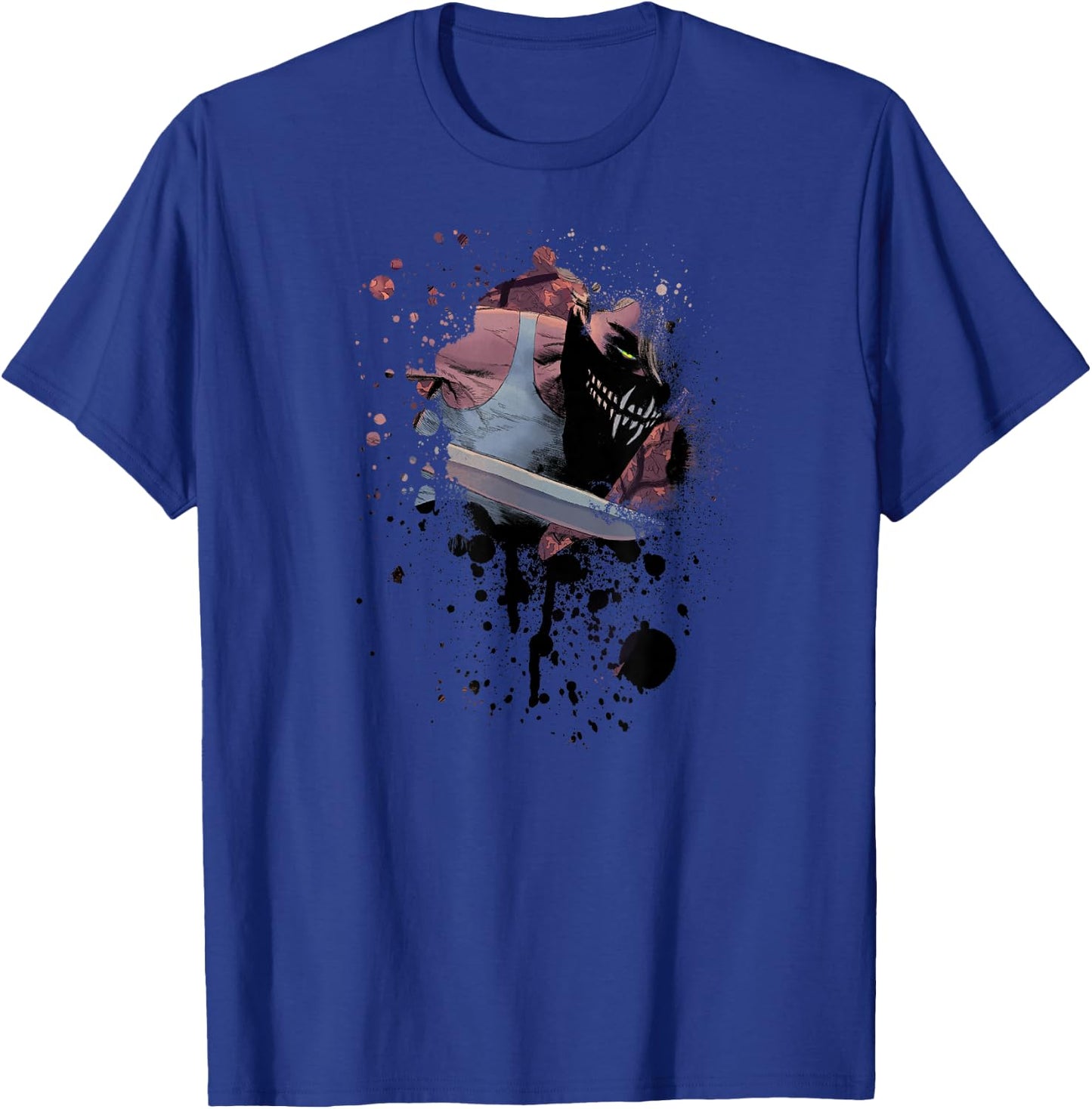 SIKTC Erica Slaughter Splatter T-Shirt - T-Shirt | Royal