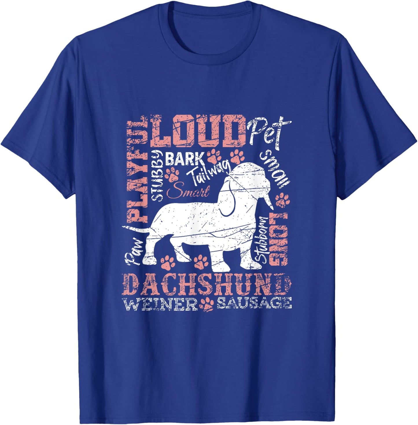 Animal & Gifts Dachshund T-Shirt - T-Shirt | Royal