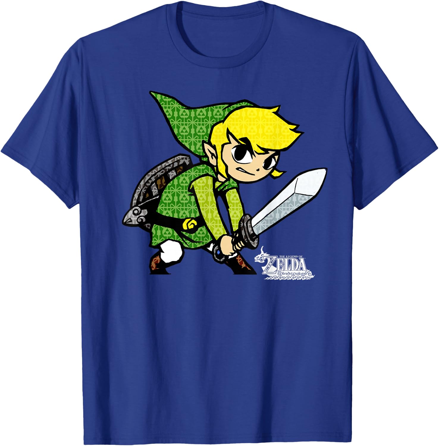 The Legend of Zelda: The Wind Waker Link Hero Icon T-Shirt - T-Shirt | Royal