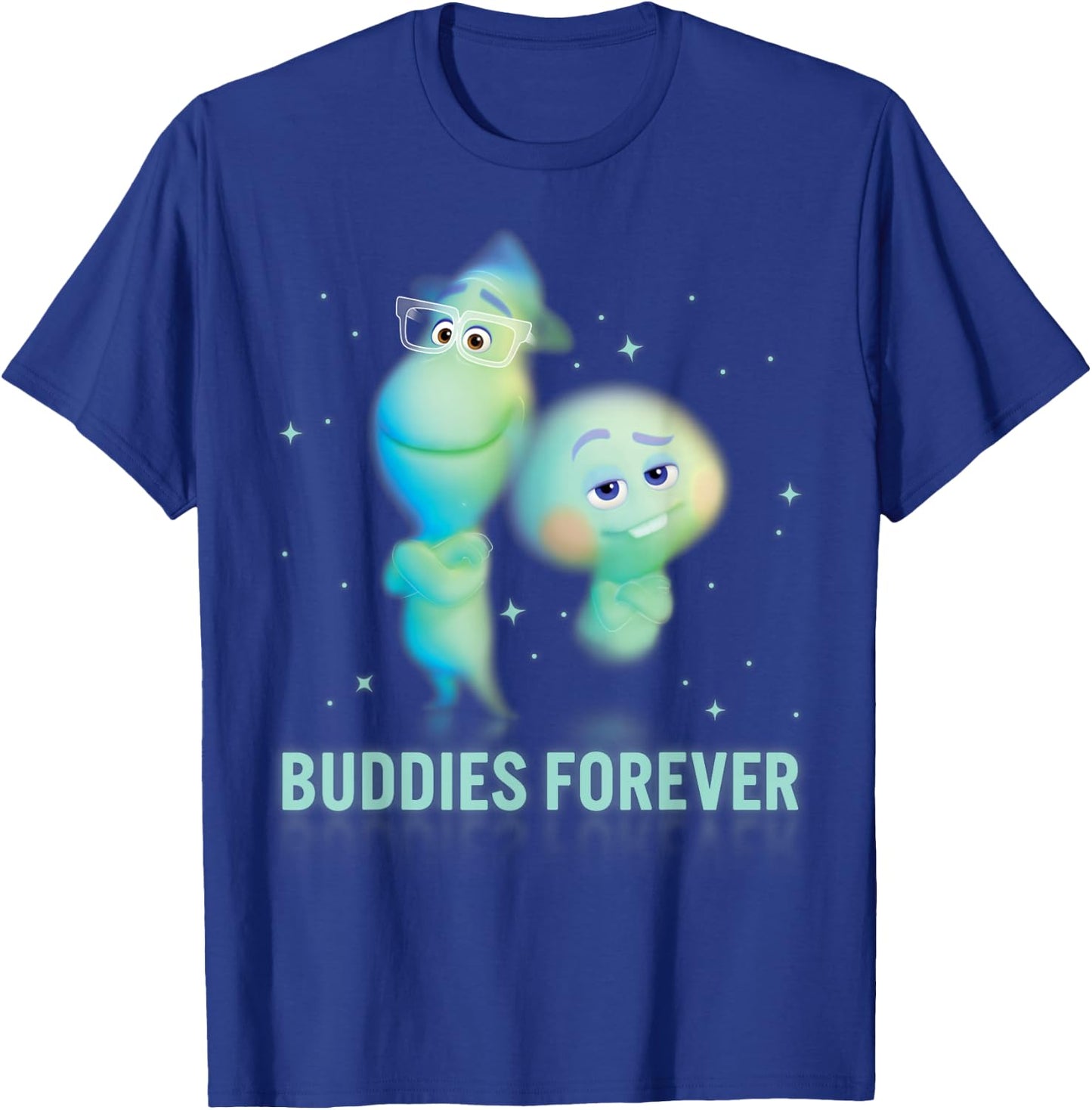 Disney Pixar Soul Buddies Forever Stars Friendship Pose T-Shirt - T-Shirt | Royal