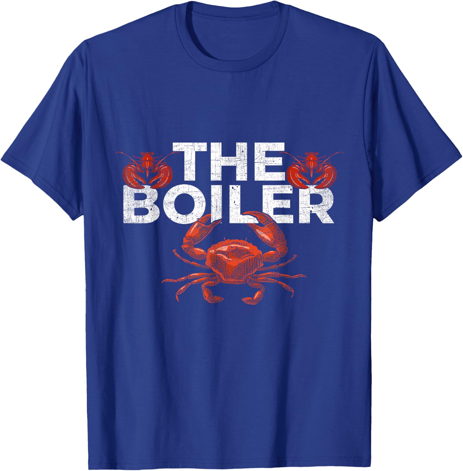 The Boiler - Funny Crab & Lobster Boil Chef T-Shirt - T-Shirt | Royal