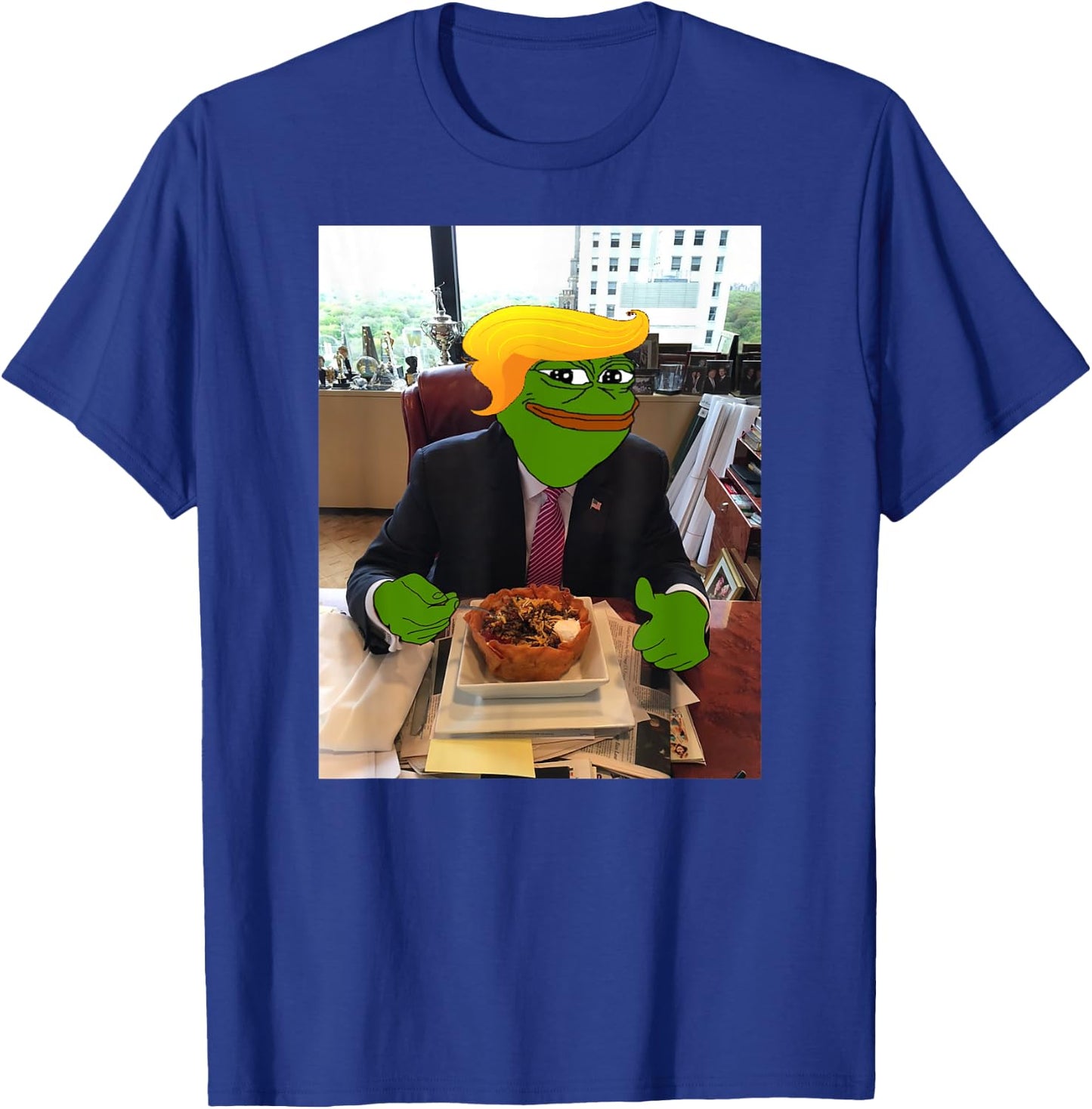 President Donald Trump Taco Bowl Funny Meme T-Shirt - T-Shirt | Royal