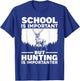 Funny Hunting Art for Boys Men Deer Hunter Wildlife Hunting T-Shirt - T-Shirt | Royal