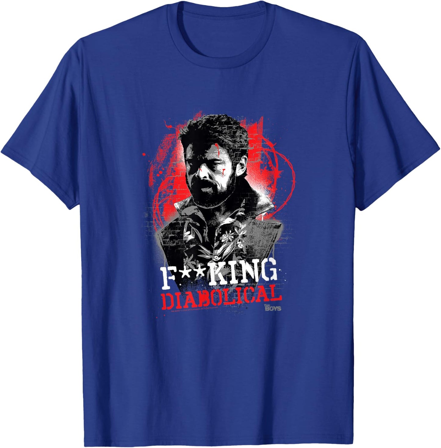 The Boys Diabolical Butcher T-Shirt - T-Shirt | Royal